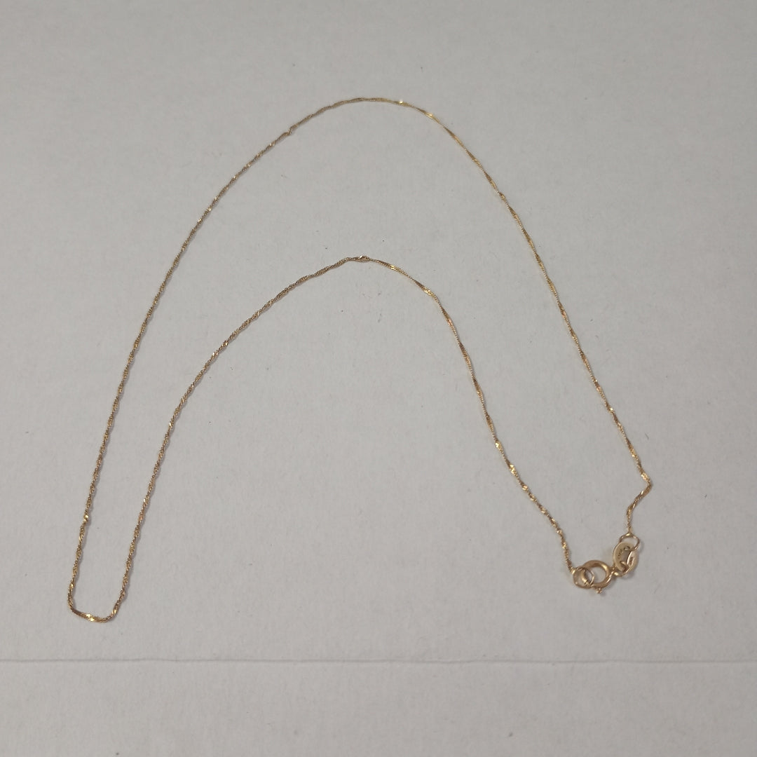 CADENA ORO 14 K 0.7 GRMS (SEMINUEVO)