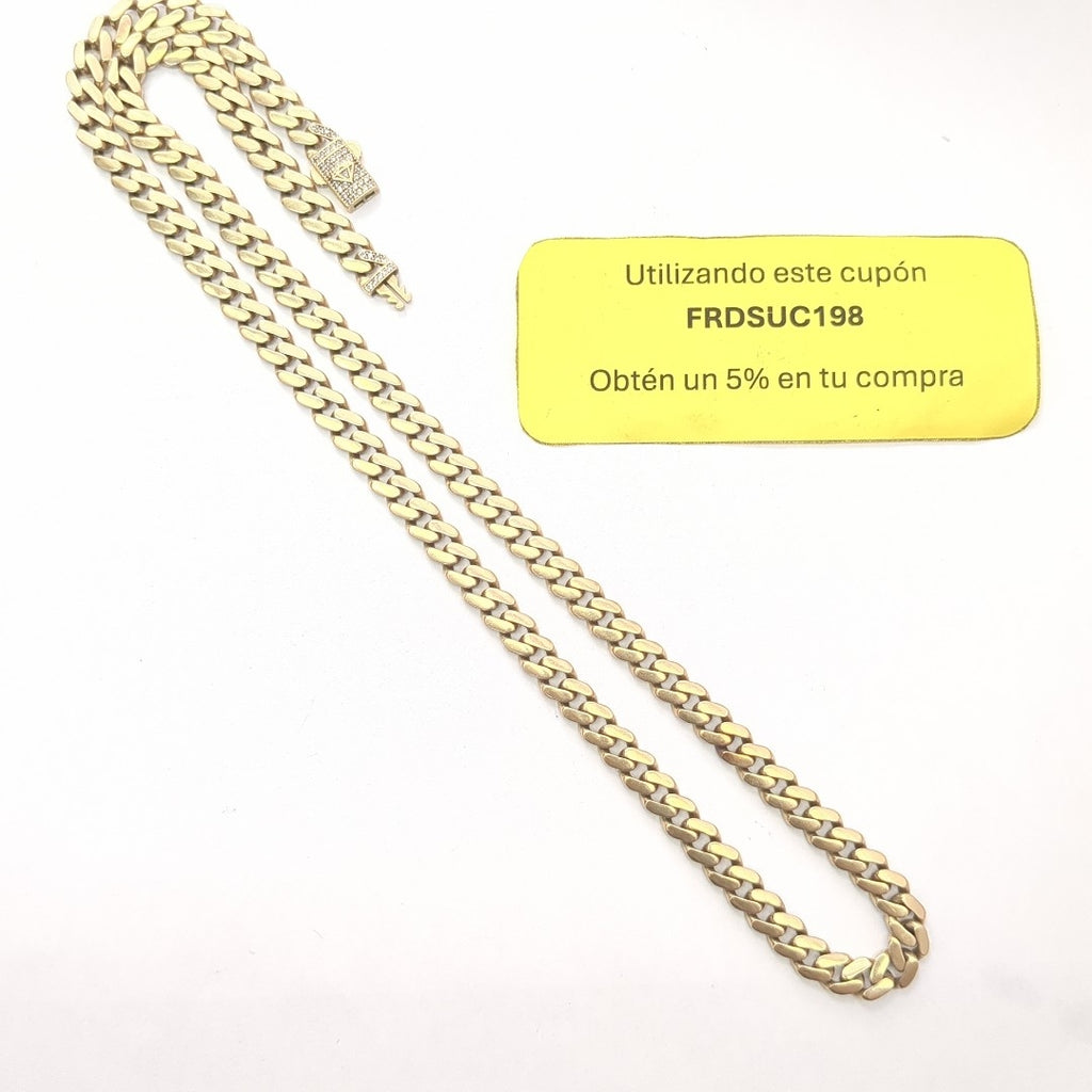 CADENA ORO 14 K 26.4 GRMS (SEMINUEVO)