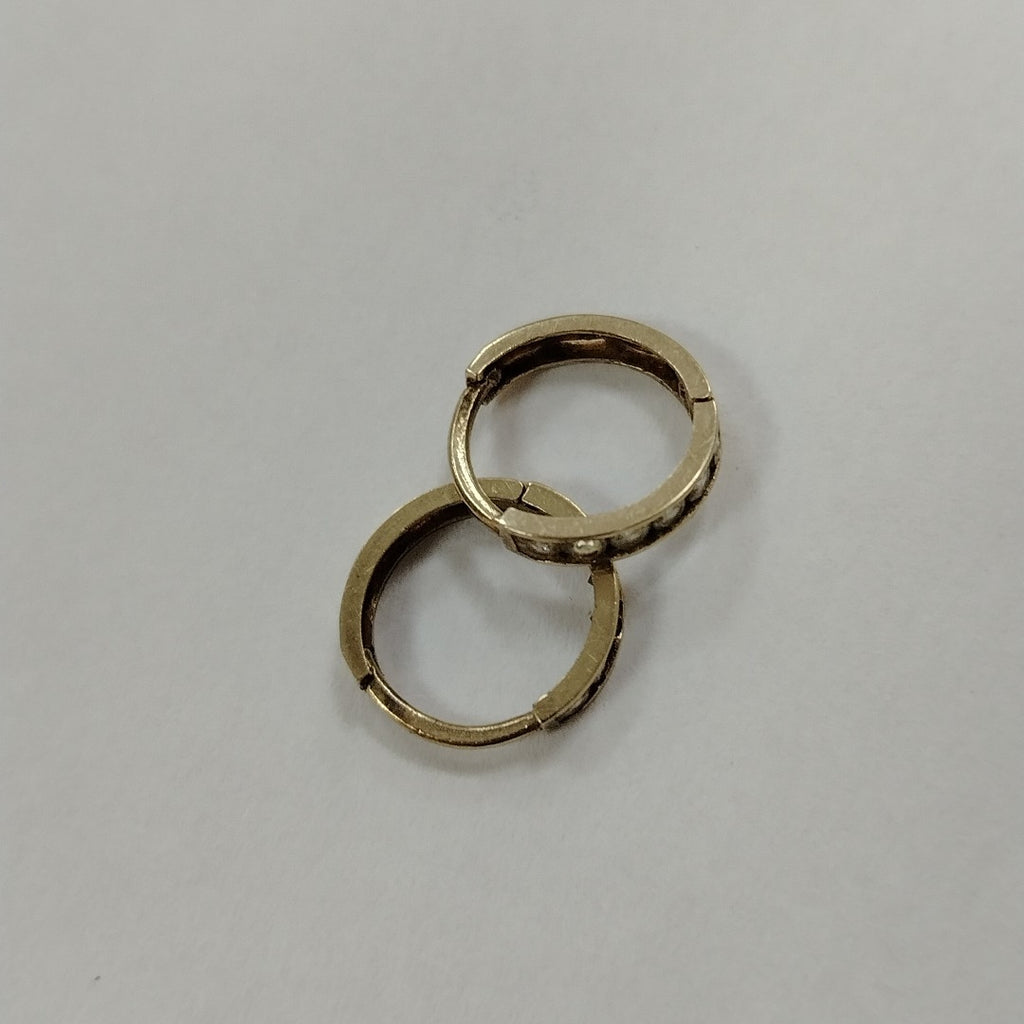 ARRACADAS PAR ORO 10 K 1 GRMS (SEMINUEVO)