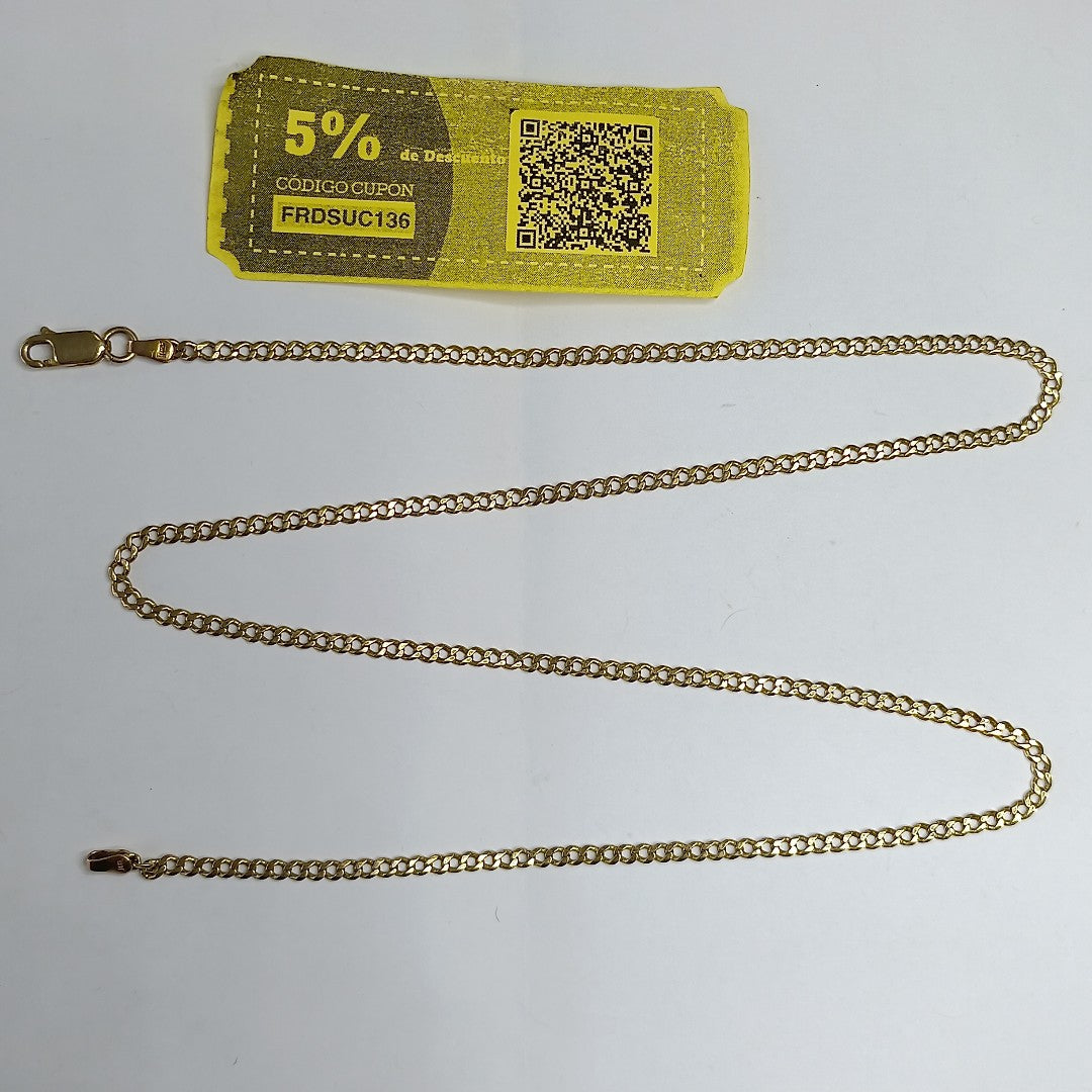 CADENA ORO 14 K 7.7 GRMS (SEMINUEVO)