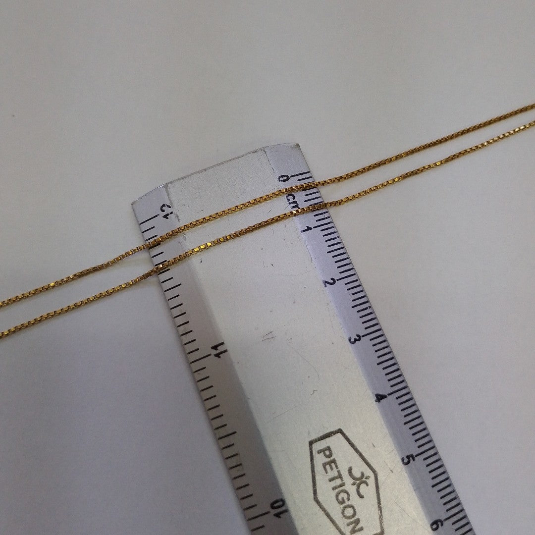CADENA ORO 10 K 3.3 GRMS (SEMINUEVO)