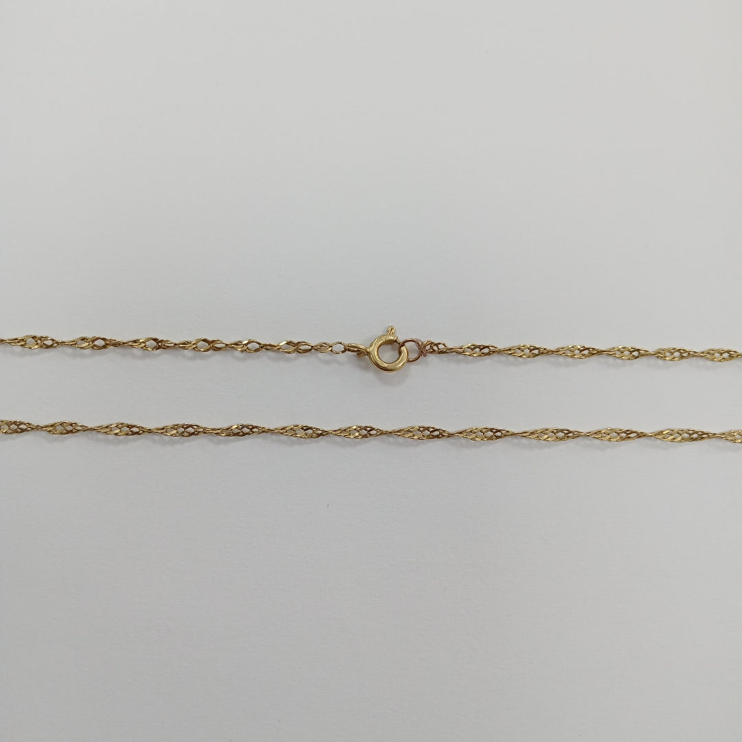 CADENA ORO 10 K 2,00 GRMS (SEMINUEVO)