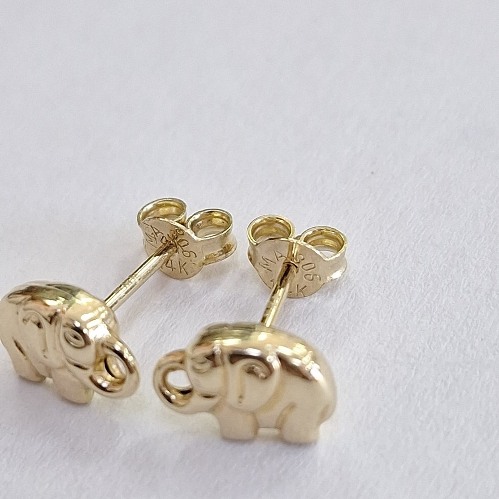 BROQUELES ORO 14K 1.1 (NUEVO)