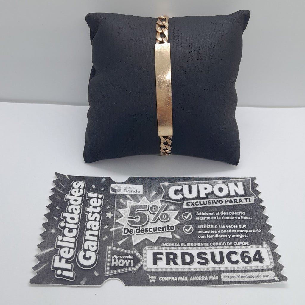 ESCLAVA ORO 10 K 9,20 GRMS (SEMINUEVO)