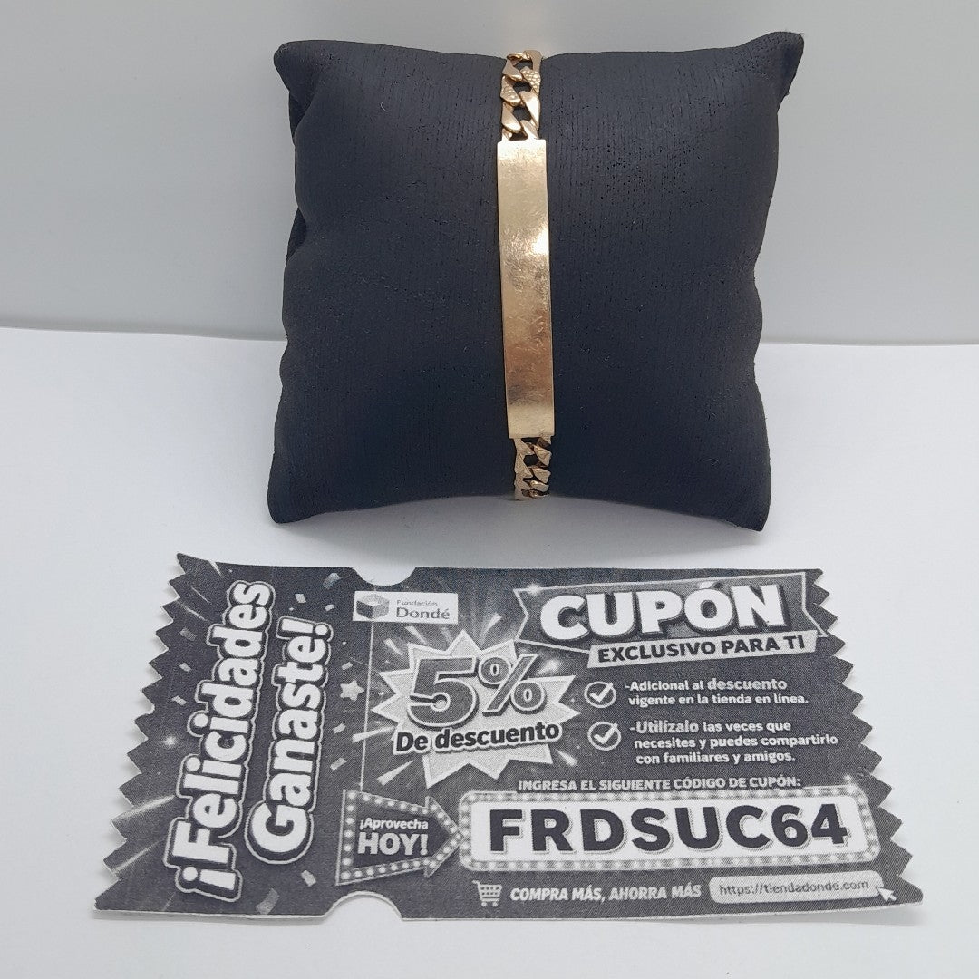 ESCLAVA ORO 10 K 9,20 GRMS (SEMINUEVO)