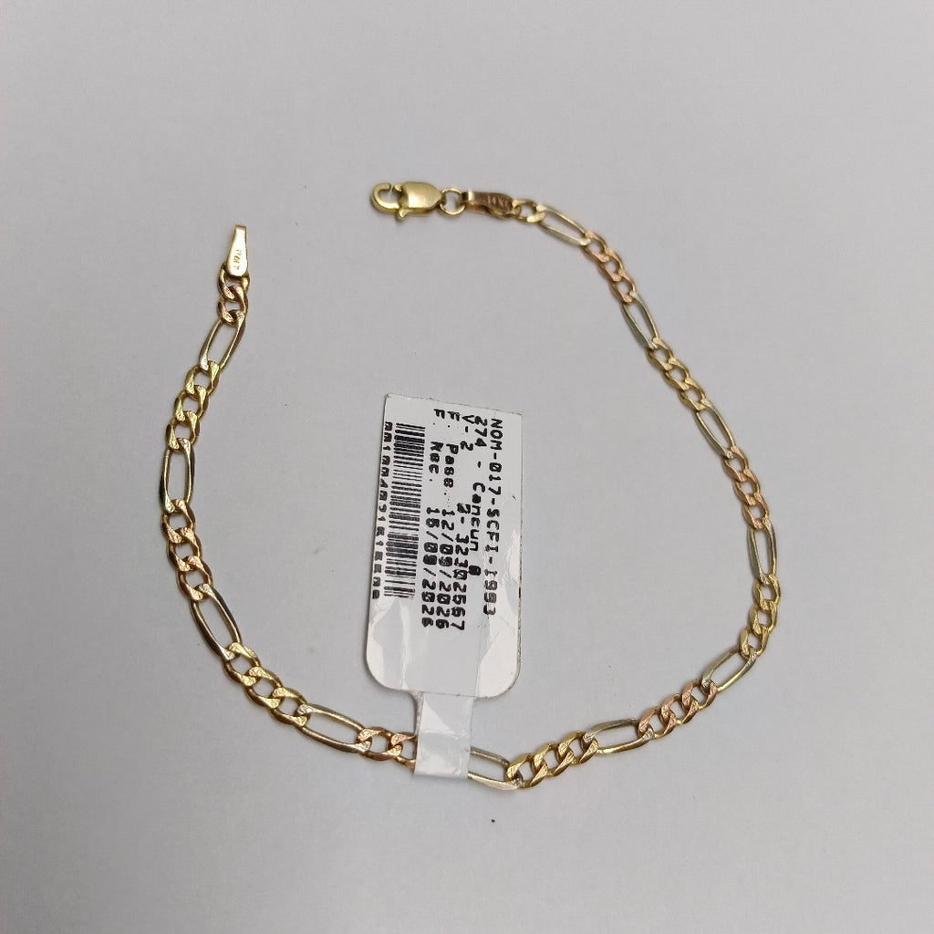 PULSERA ORO 14 K 2.6 GRMS (SEMINUEVO)