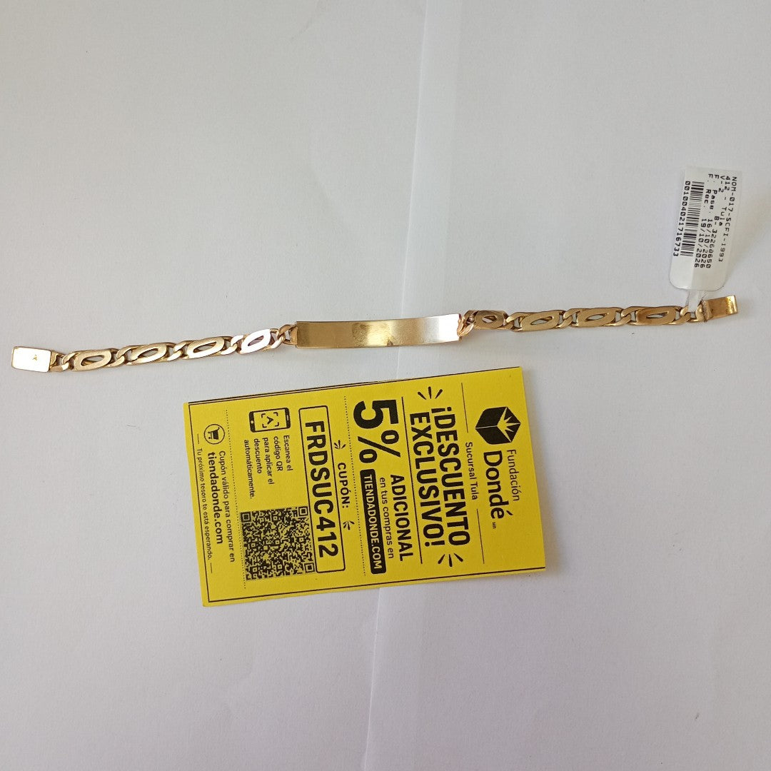 PULSERA ORO 14 K 14,10 GRMS (SEMINUEVO)