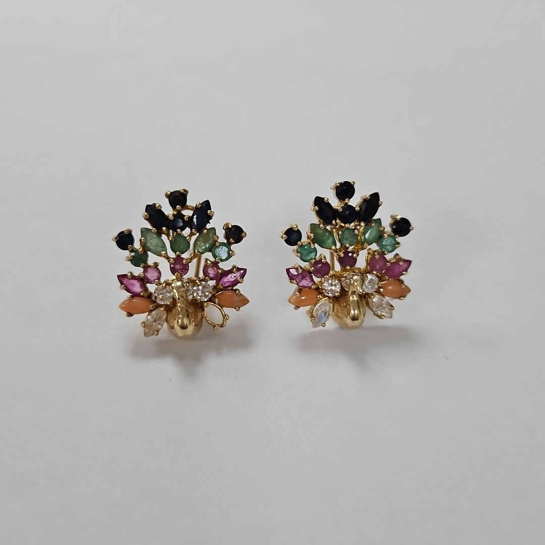 ARETES PAR ORO 10 K 7,50 GRMS (SEMINUEVO)