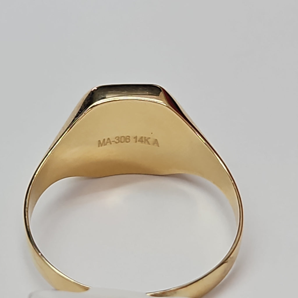 ANILLOS CABALLERO ORO 14K 3.6 (NUEVO)