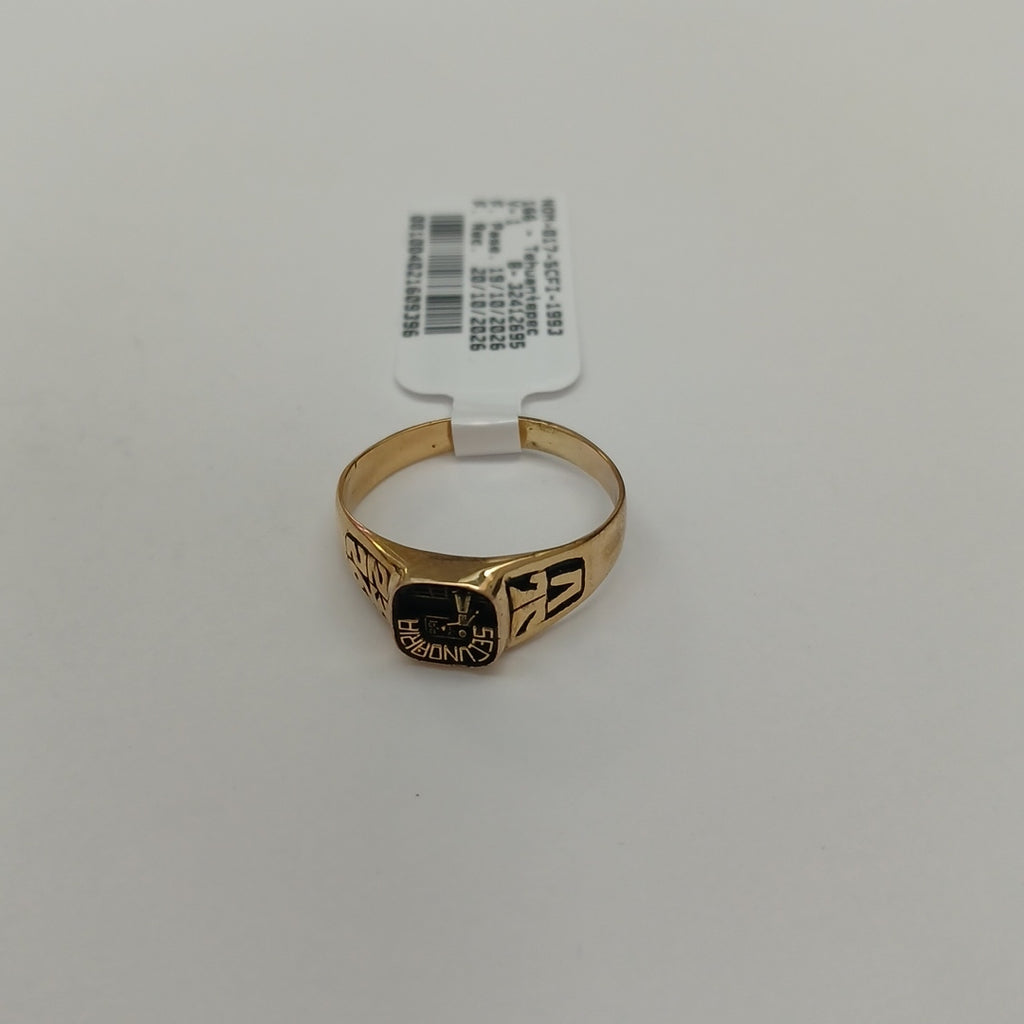 ANILLO DE GRADUACIÓN ORO 8 K 3.1 GRMS (SEMINUEVO)