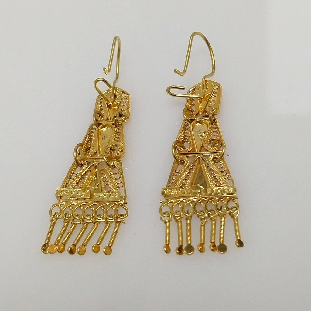 ARETES PAR ORO 10 K 4.1 GRMS (SEMINUEVO)
