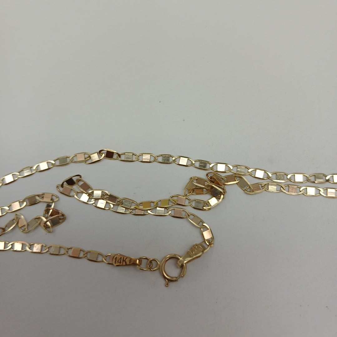 CADENA ORO 14 K 3.2 GRMS (SEMINUEVO)