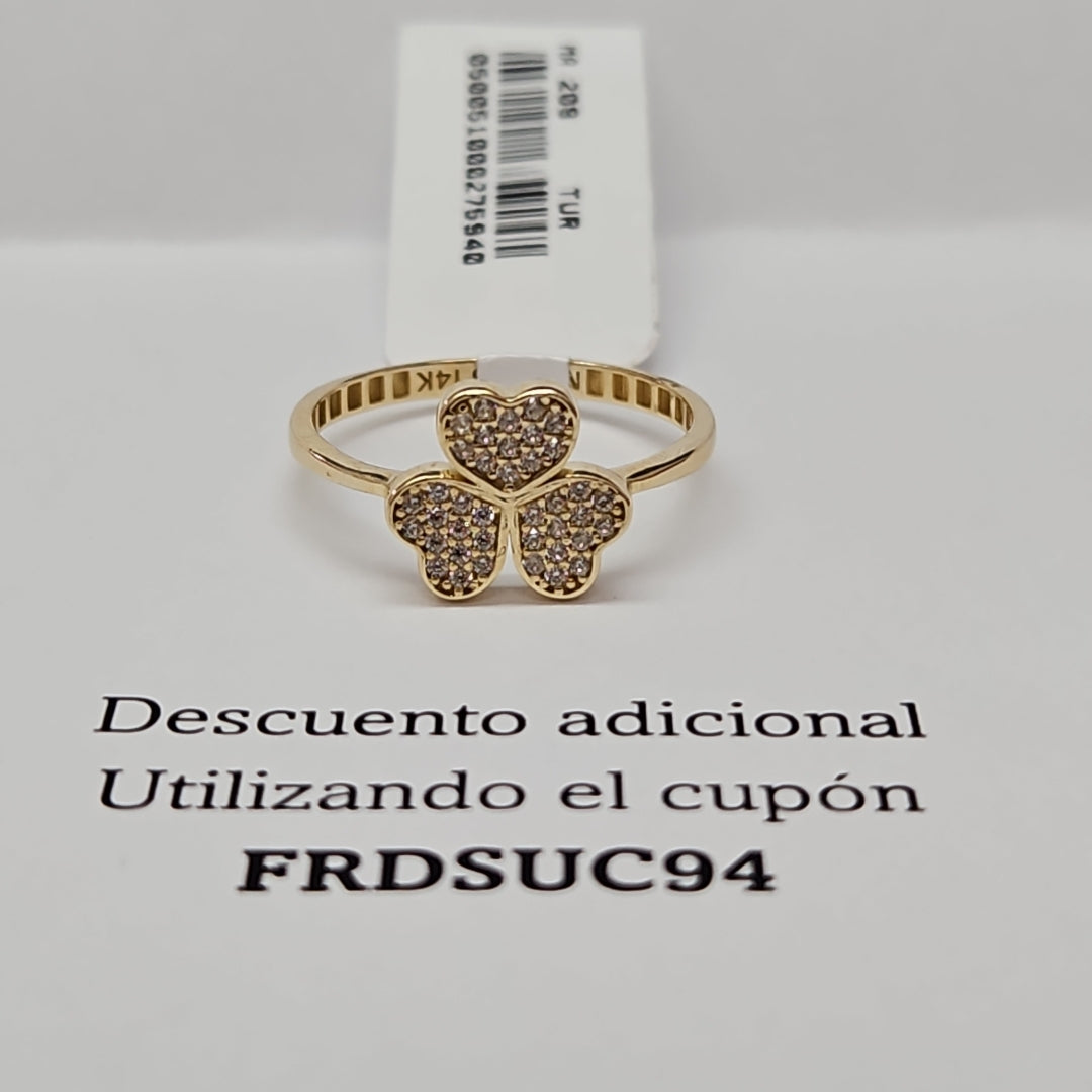 ANILLOS DAMA ORO 14K 1.9 (NUEVO)
