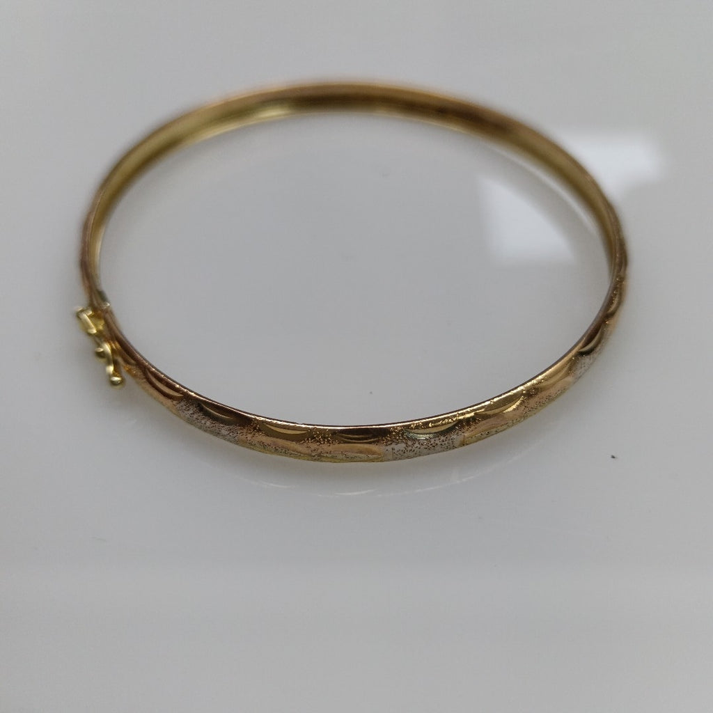 PULSERA RIGIDA ORO 14 K 4.5 GRMS (SEMINUEVO)
