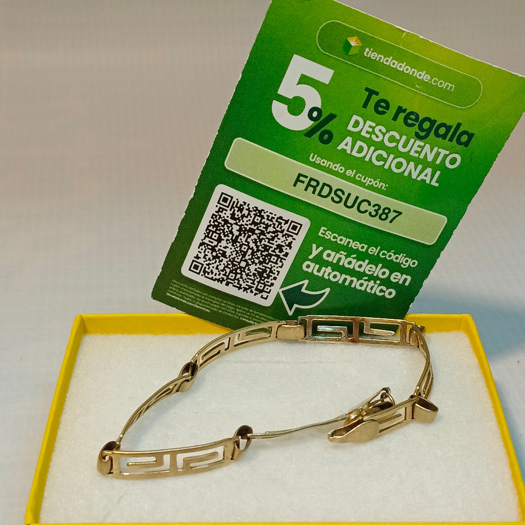 PULSERA ORO 10 K 7 GRMS (SEMINUEVO)