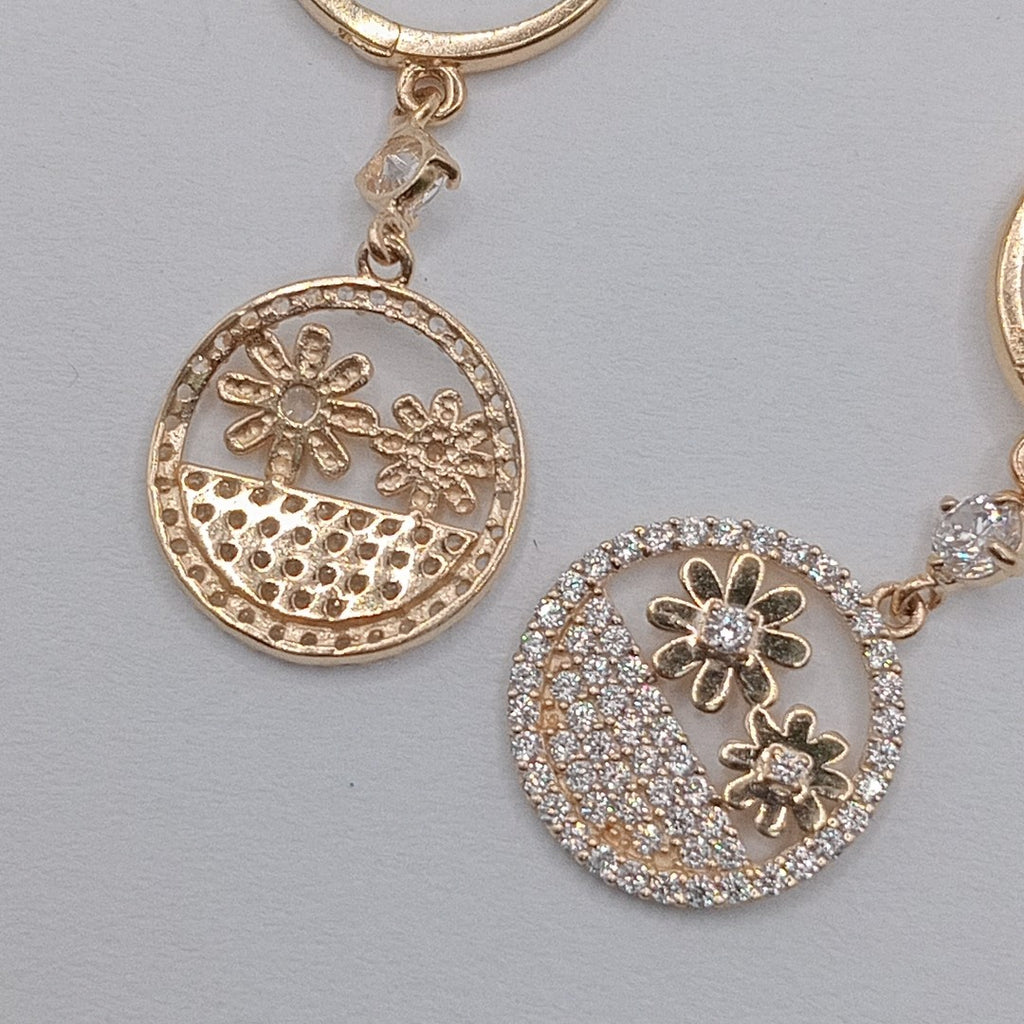 ARETES PAR ORO 10 K 2.6 GRMS (SEMINUEVO)