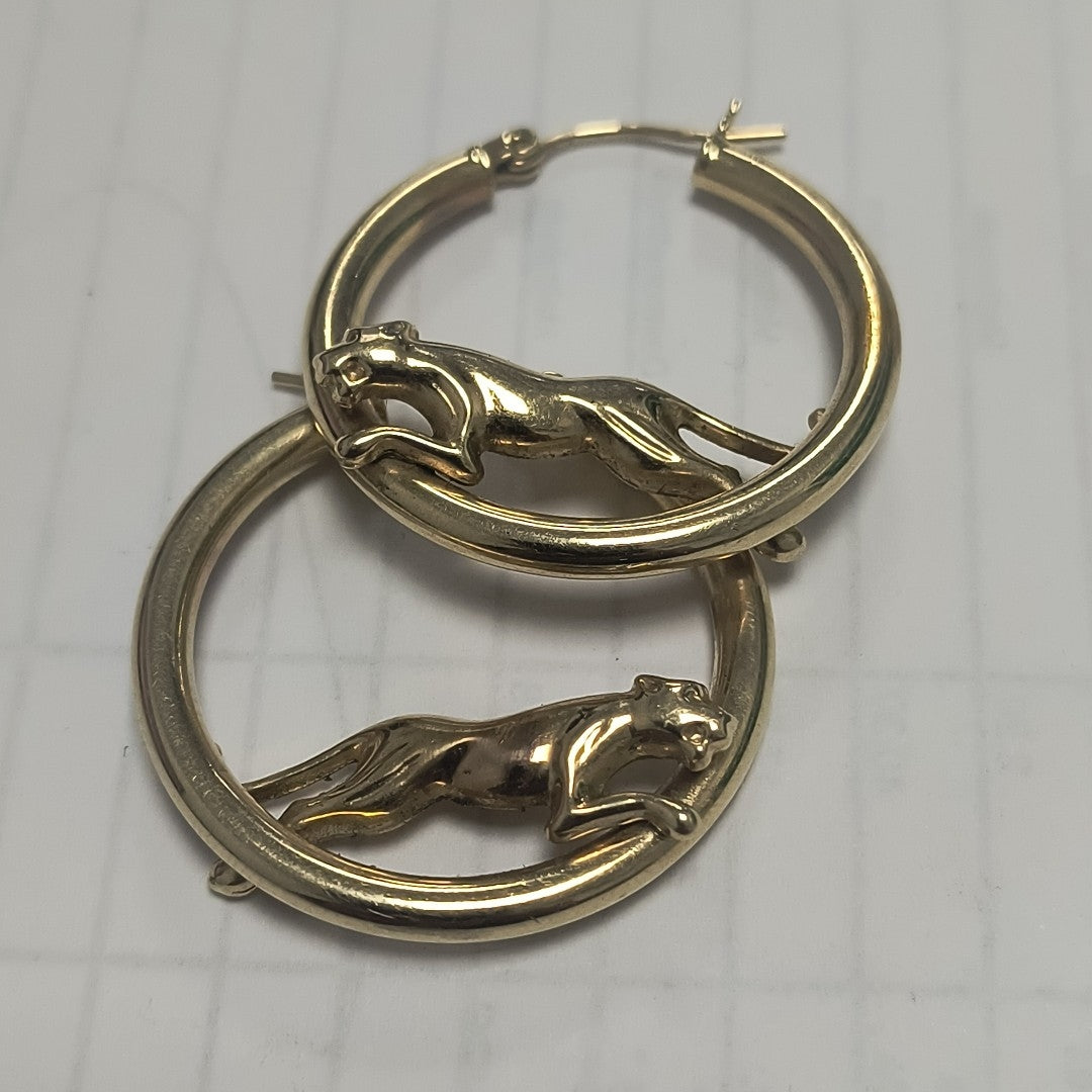 ARRACADAS PAR ORO 14 K 4,50 GRMS (SEMINUEVO)
