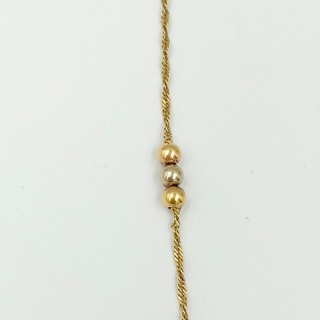 COLLAR ORO COMBINADO 14 K 15,20 GRMS (SEMINUEVO)