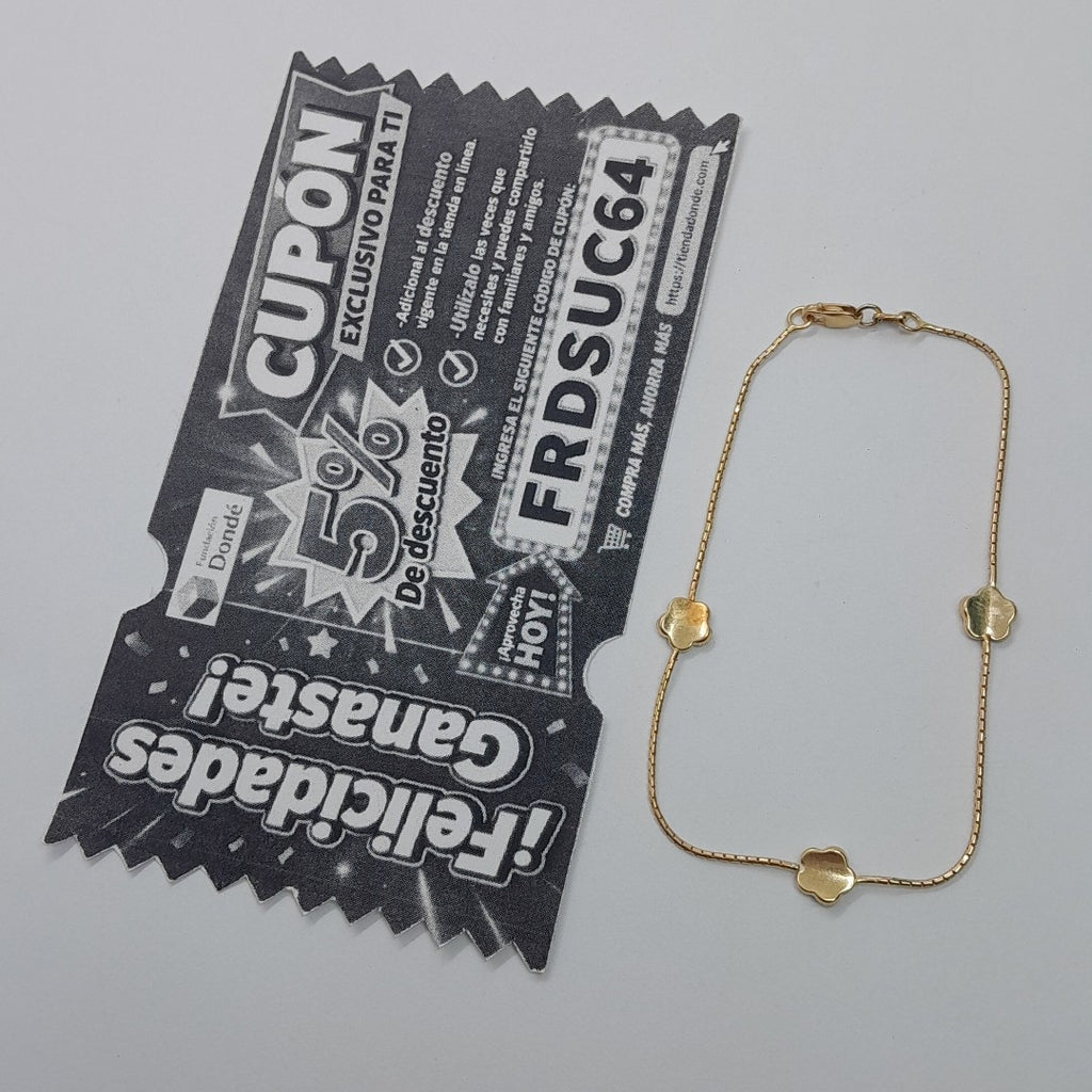 PULSERA ORO 14 K 1,70 GRMS (SEMINUEVO)