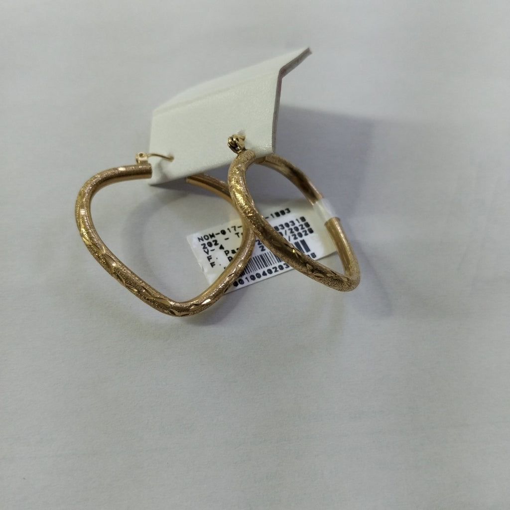 ARRACADAS PAR ORO 14 K 4.9 GRMS (SEMINUEVO)
