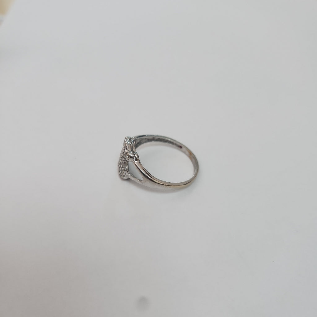 ANILLITO ORO BLANCO 14 K 2.6 GRMS (SEMINUEVO)
