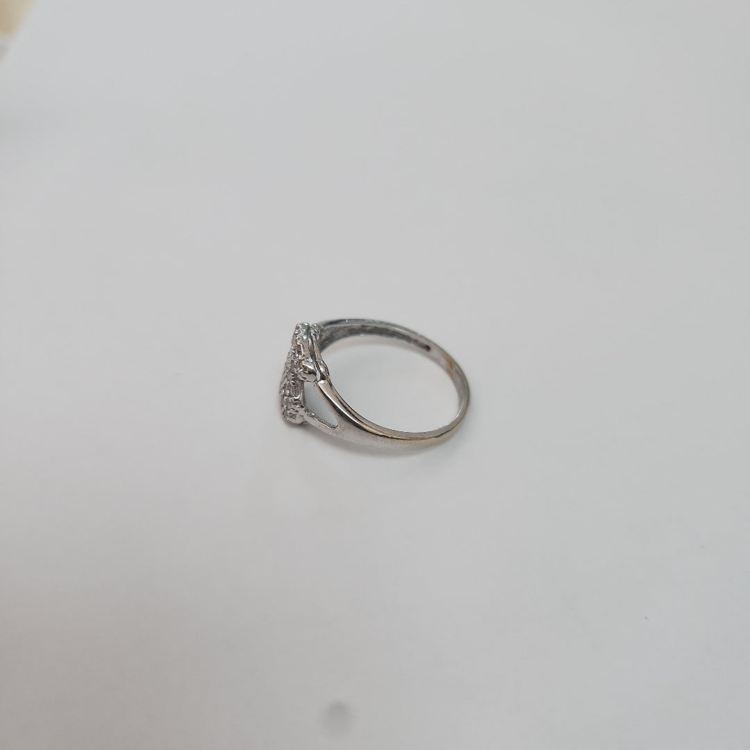 ANILLITO ORO BLANCO 14 K 2.6 GRMS (SEMINUEVO)