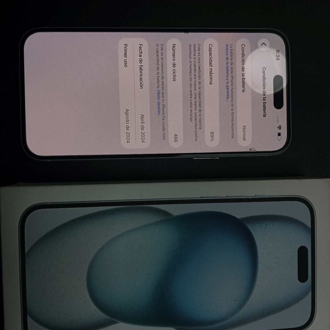CELULAR APPLE IPHONE 15 PLUS A3093 (2023) 128 GB 6 GB RAM (SEMINUEVO)