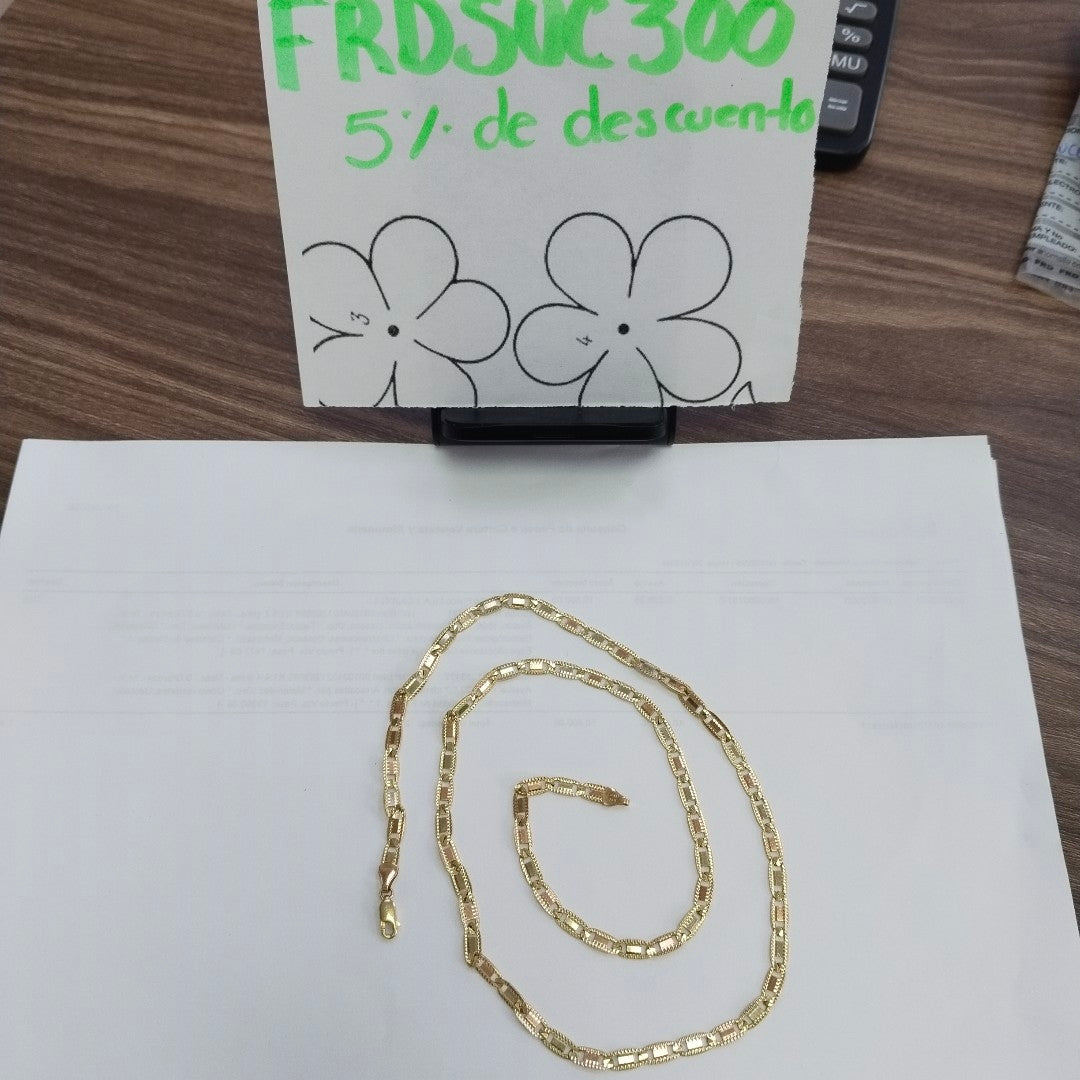 CADENA ORO 14 K 16.9 GRMS (SEMINUEVO)