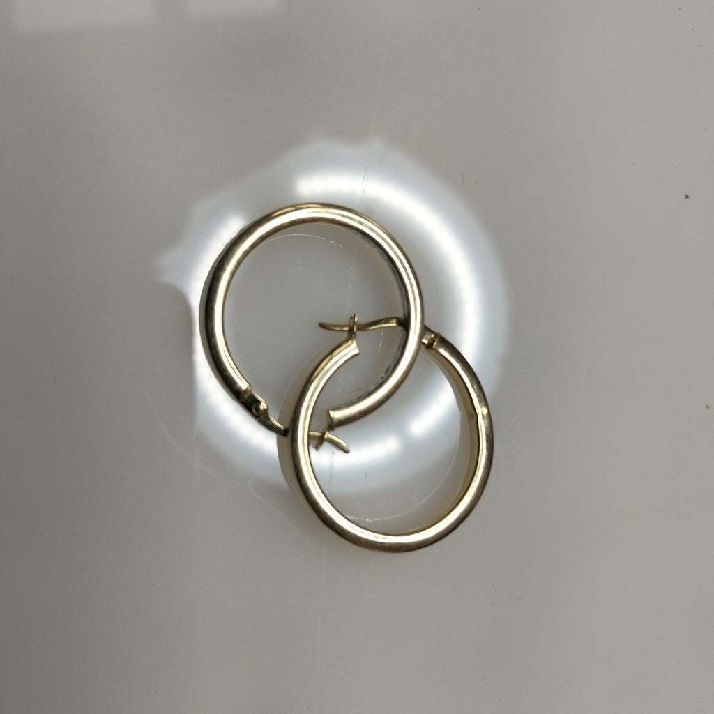 ARRACADAS PAR ORO, RODIADO 14 K 1.9 GRMS (SEMINUEVO)