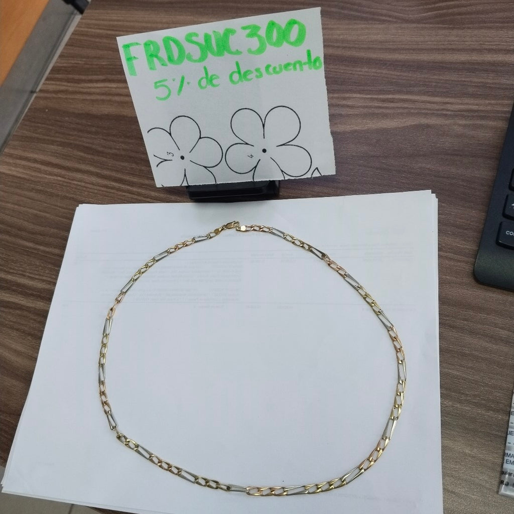 CADENA ORO 14 K 18.9 GRMS (SEMINUEVO)