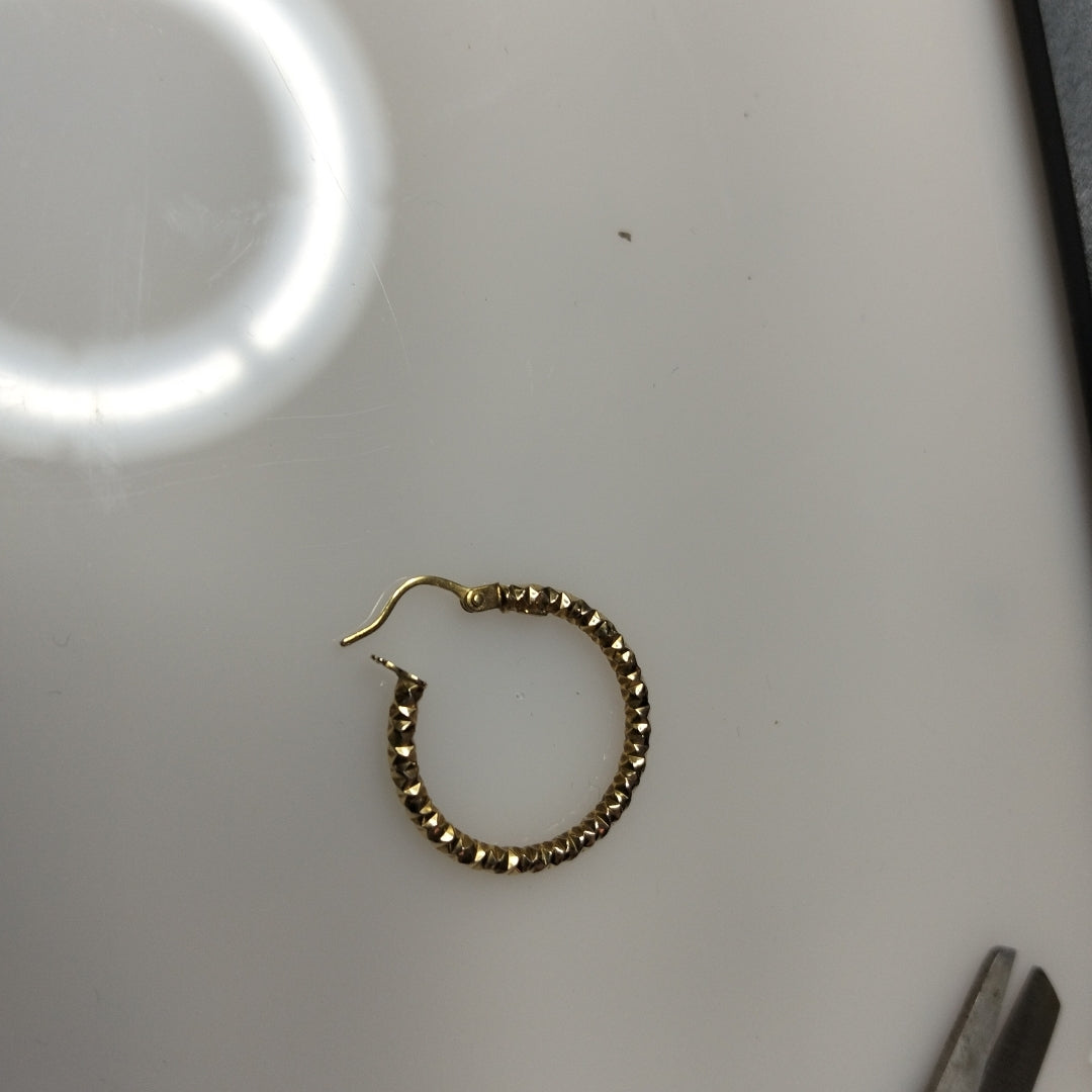 ARRACADAS PAR ORO 10 K 0.8 GRMS (SEMINUEVO)
