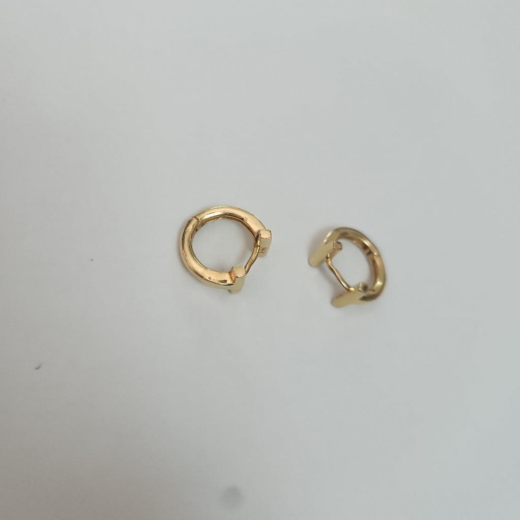 ARRACADAS PAR ORO 14 K 3,50 GRMS (SEMINUEVO)
