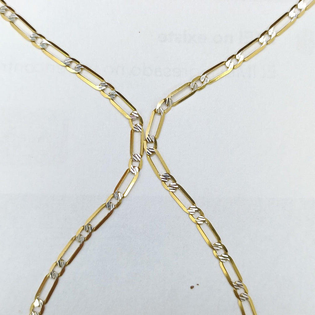 CADENA ORO, RODIADO 14 K 6.3 GRMS (SEMINUEVO)