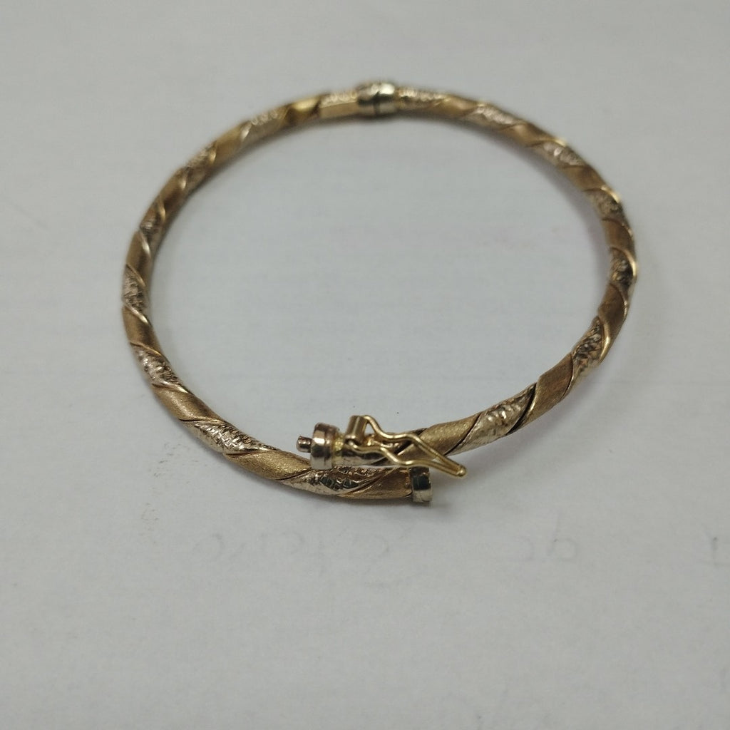 PULSERA RIGIDA ORO 14 K 5.6 GRMS (SEMINUEVO)