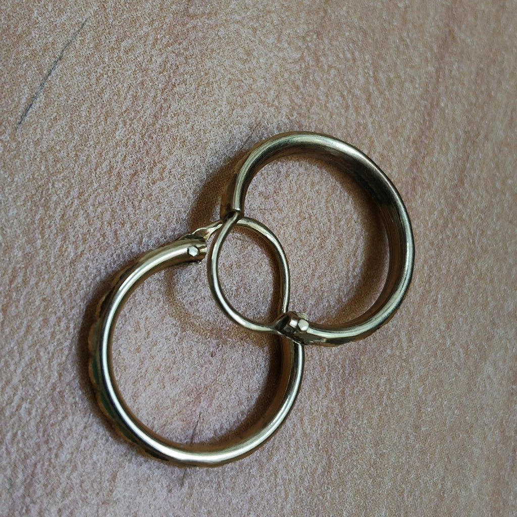 ARRACADAS PAR ORO 10 K 1.2 GRMS (SEMINUEVO)
