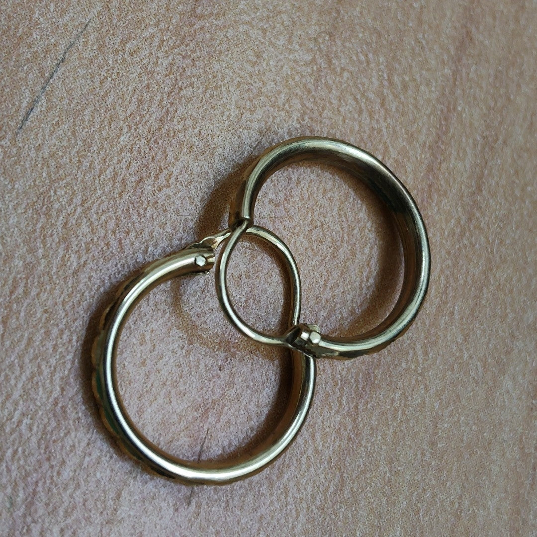ARRACADAS PAR ORO 10 K 1.2 GRMS (SEMINUEVO)