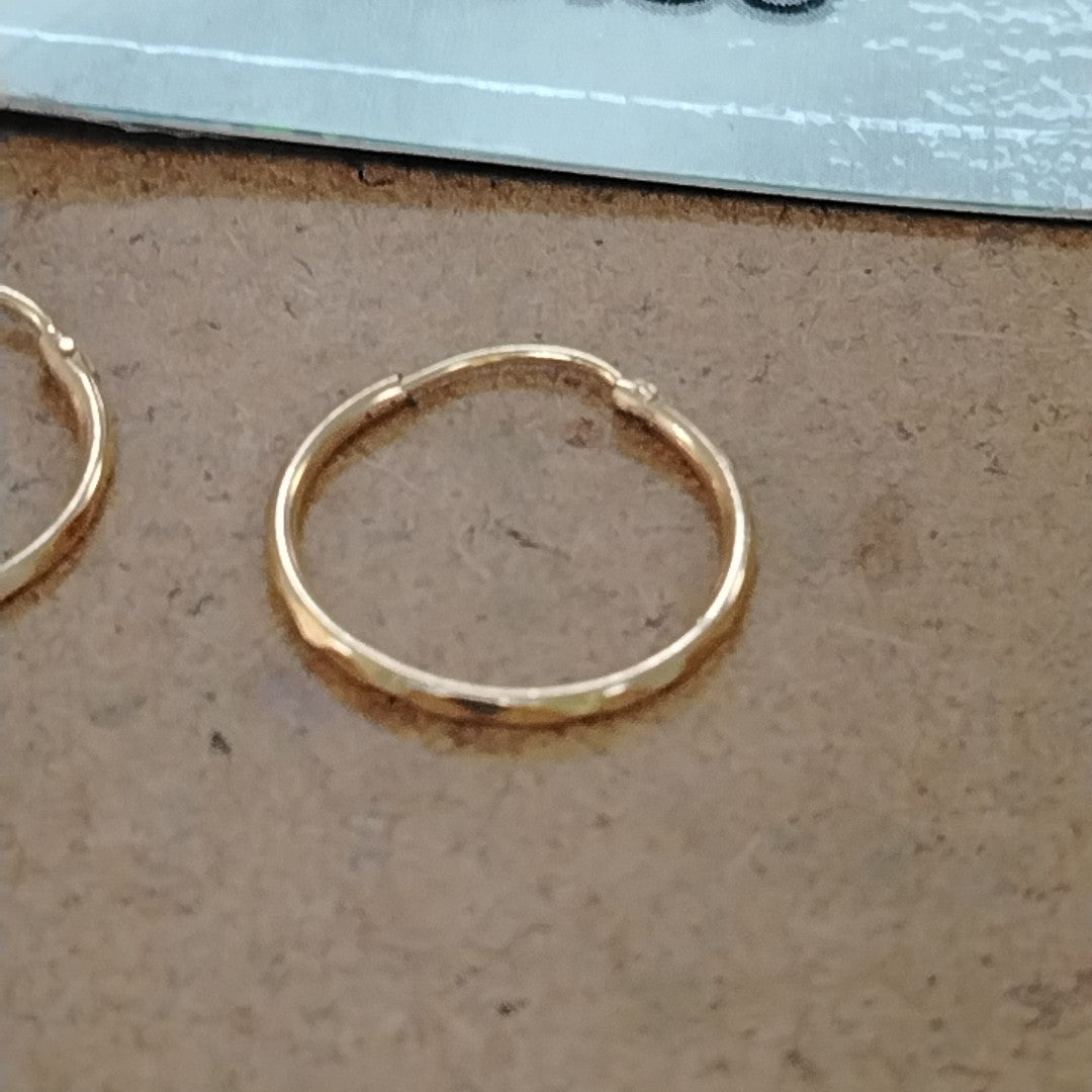 ARRACADAS PAR ORO 10 K 1 GRMS (SEMINUEVO)