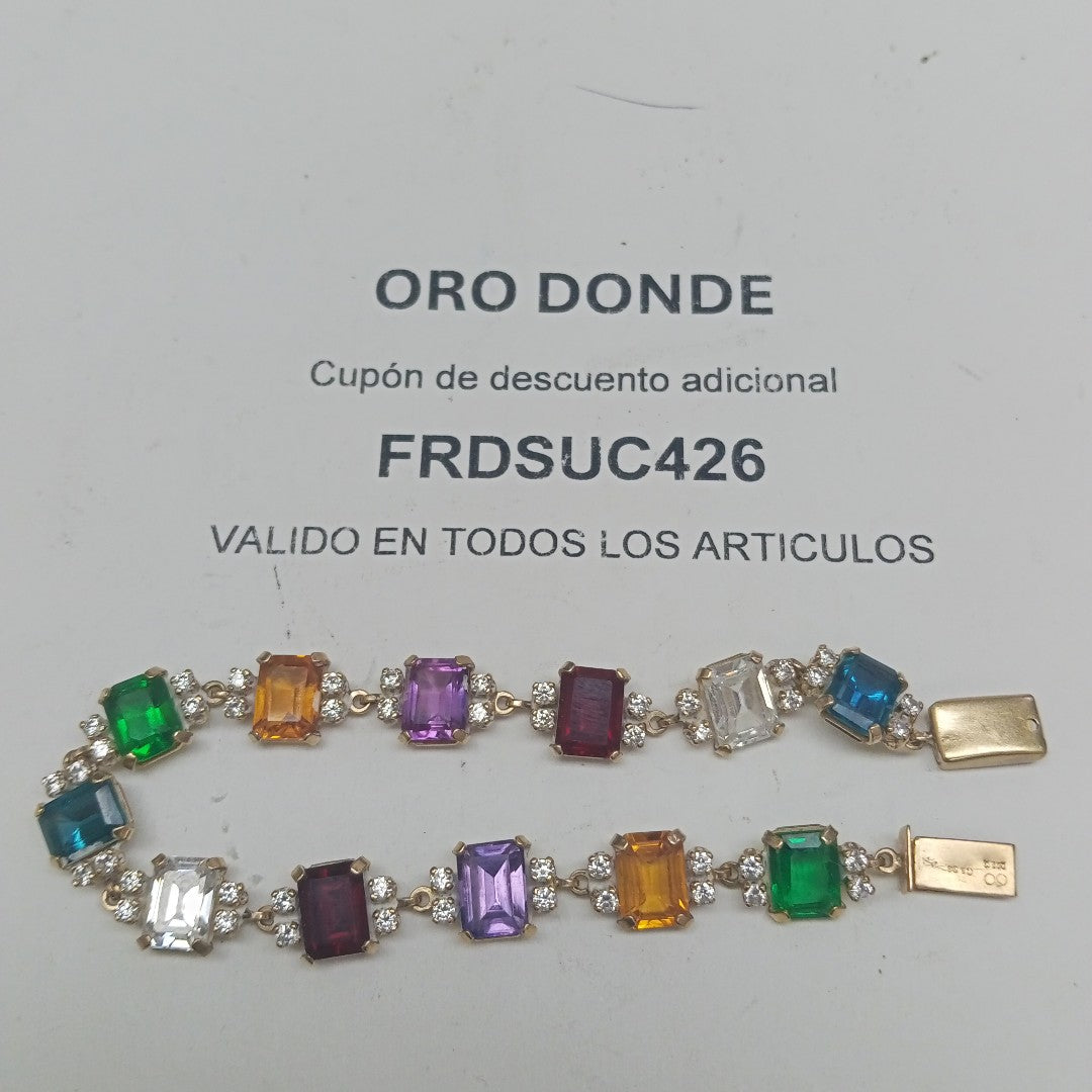 PULSERA ORO 10 K 12.5 GRMS (SEMINUEVO)