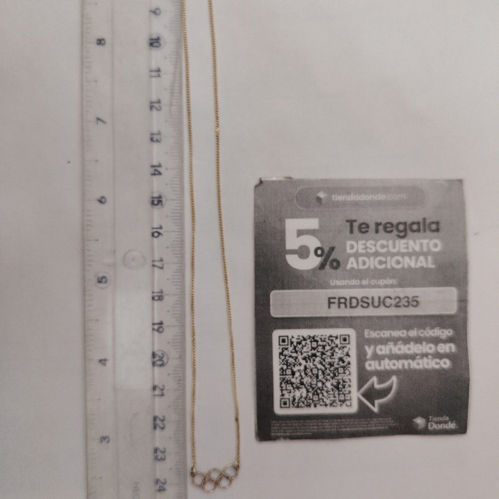 GARGANTILLA ORO 8 K 1.8 GRMS (SEMINUEVO)