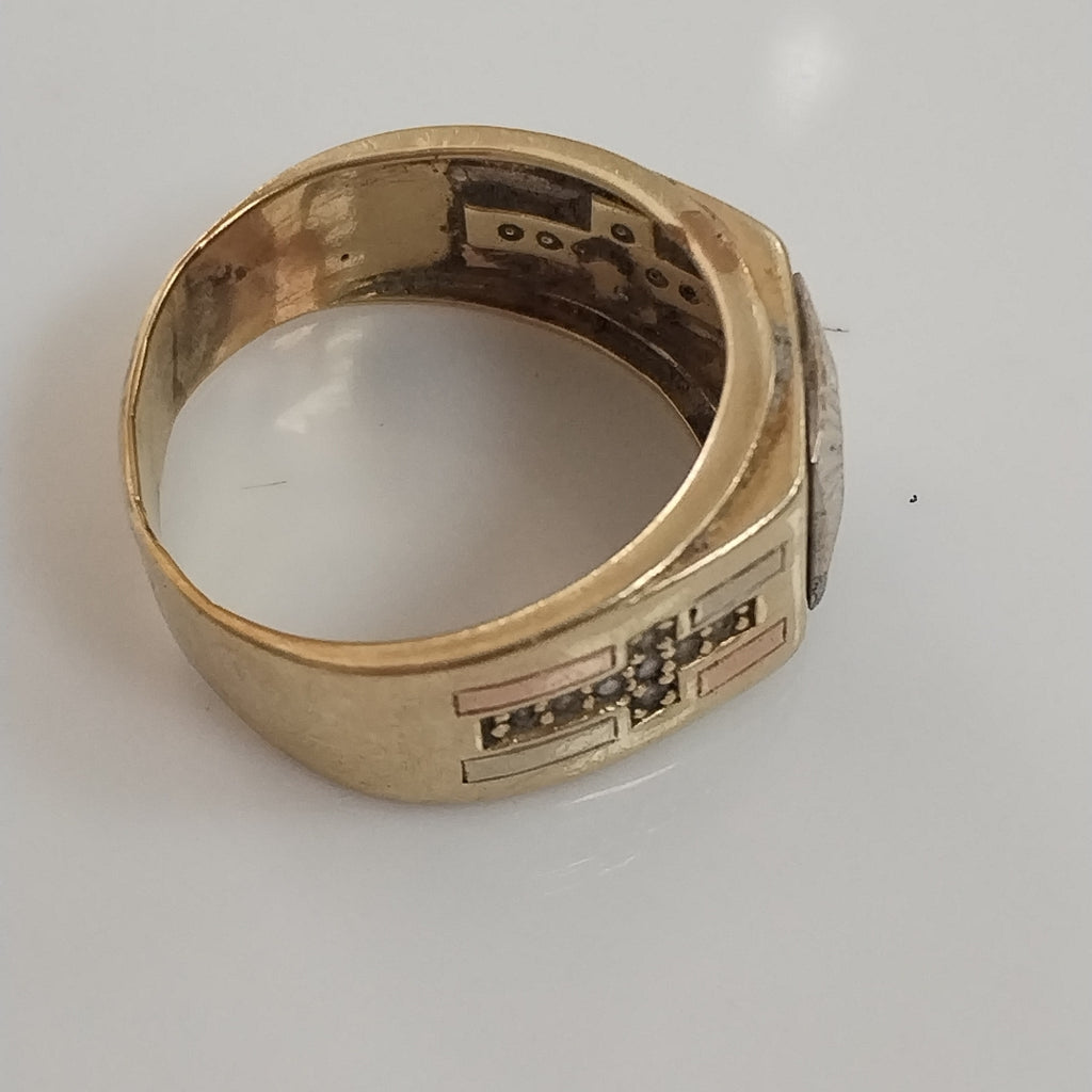 ANILLO ORO 14 K 5.7 GRMS (SEMINUEVO)