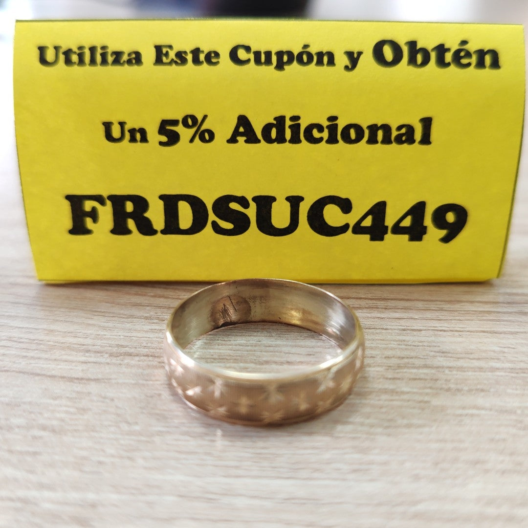 ARGOLLA ORO 10 K 2 GRMS (SEMINUEVO)