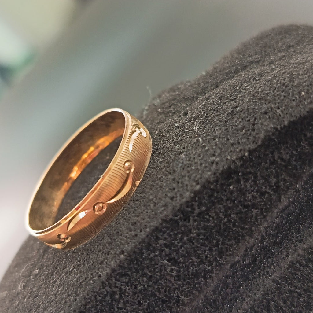 ARGOLLA ORO 10 K 1.2 GRMS (SEMINUEVO)