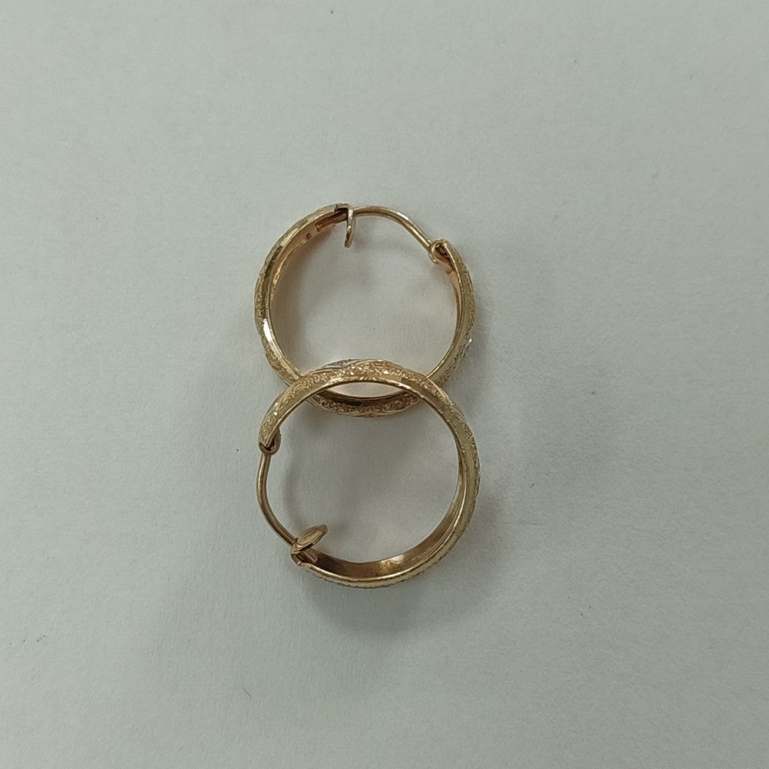 ARRACADAS PAR ORO 10 K 2.3 GRMS (SEMINUEVO)