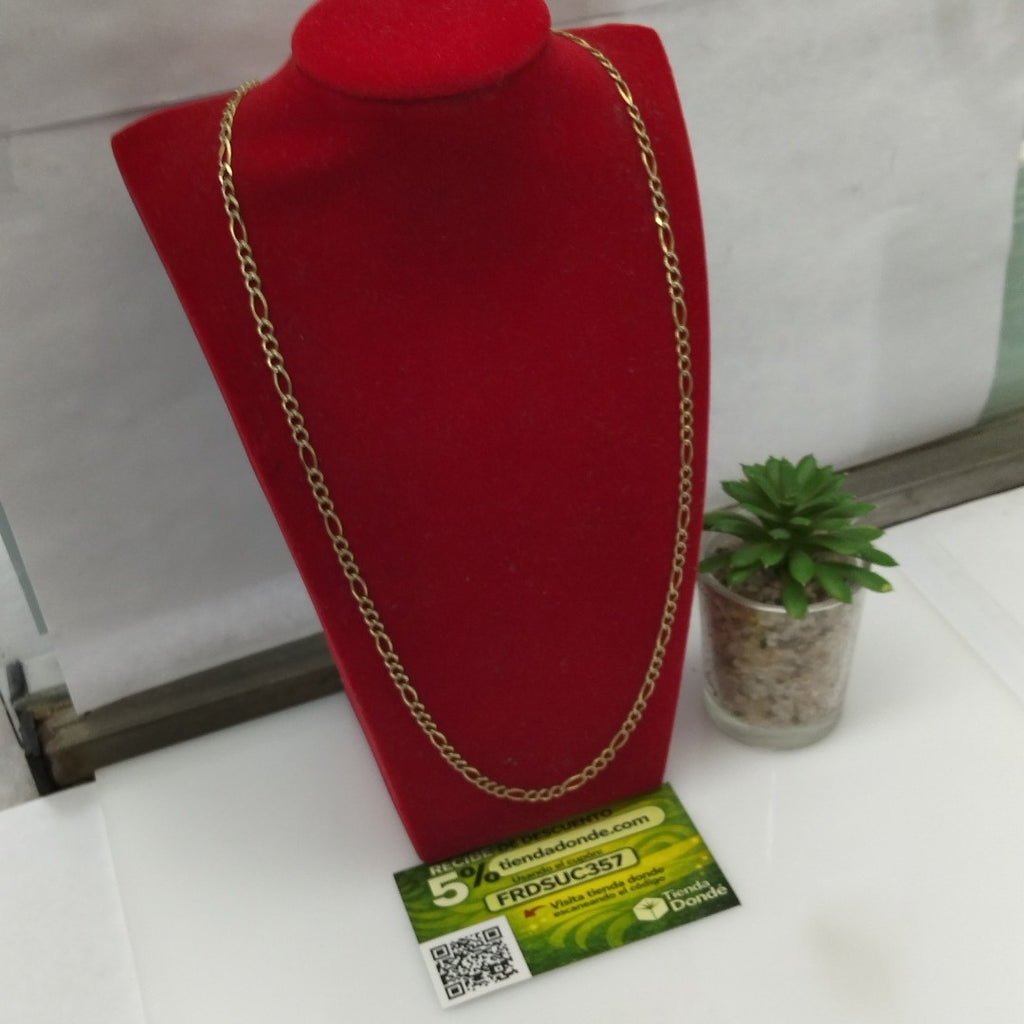 CADENA ORO 14 K 9.8 GRMS (SEMINUEVO)