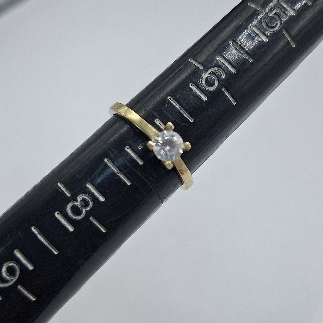 ANILLO ORO 10 K 1.9 GRMS (SEMINUEVO)