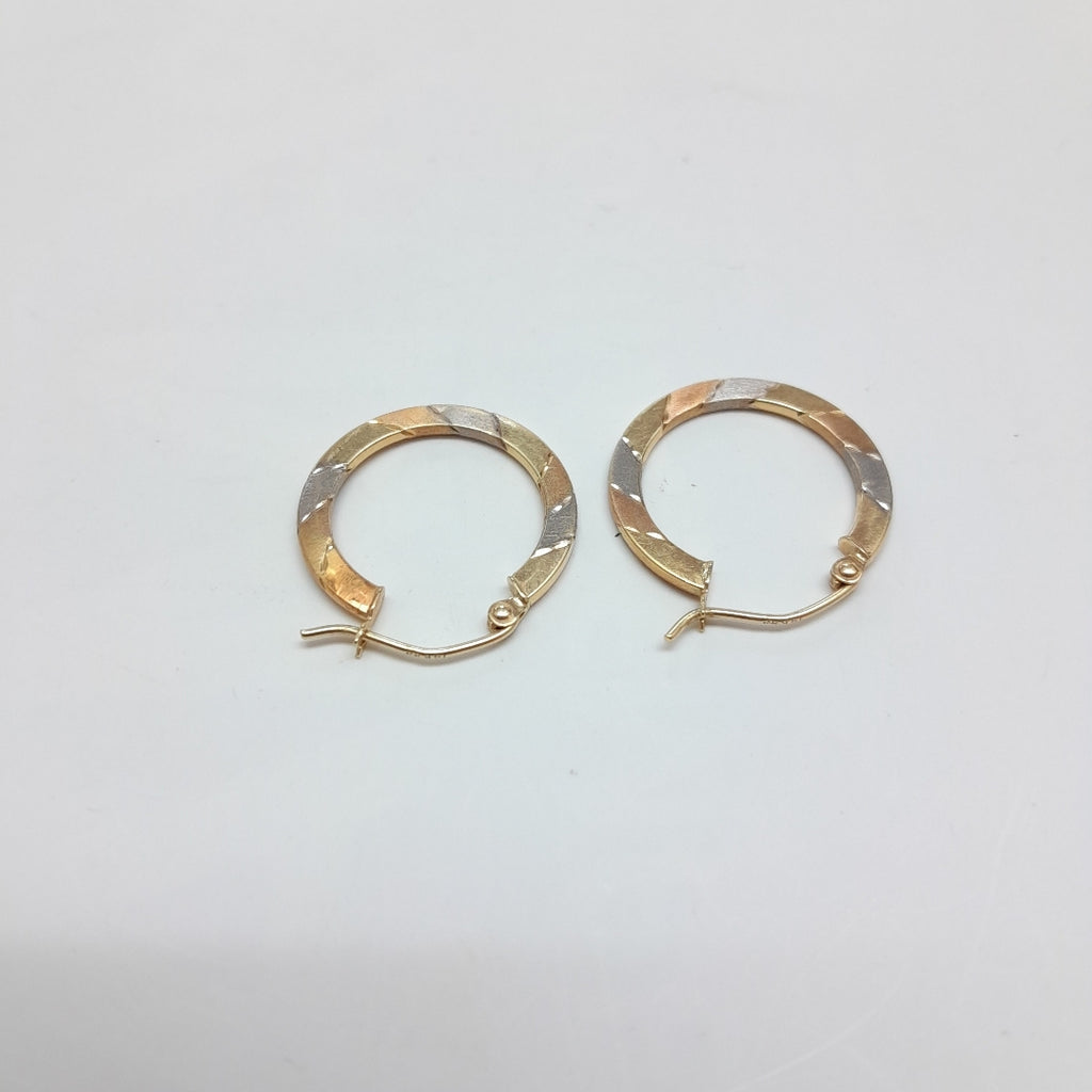 ARRACADAS PAR ORO 14 K 1 GRMS (SEMINUEVO)