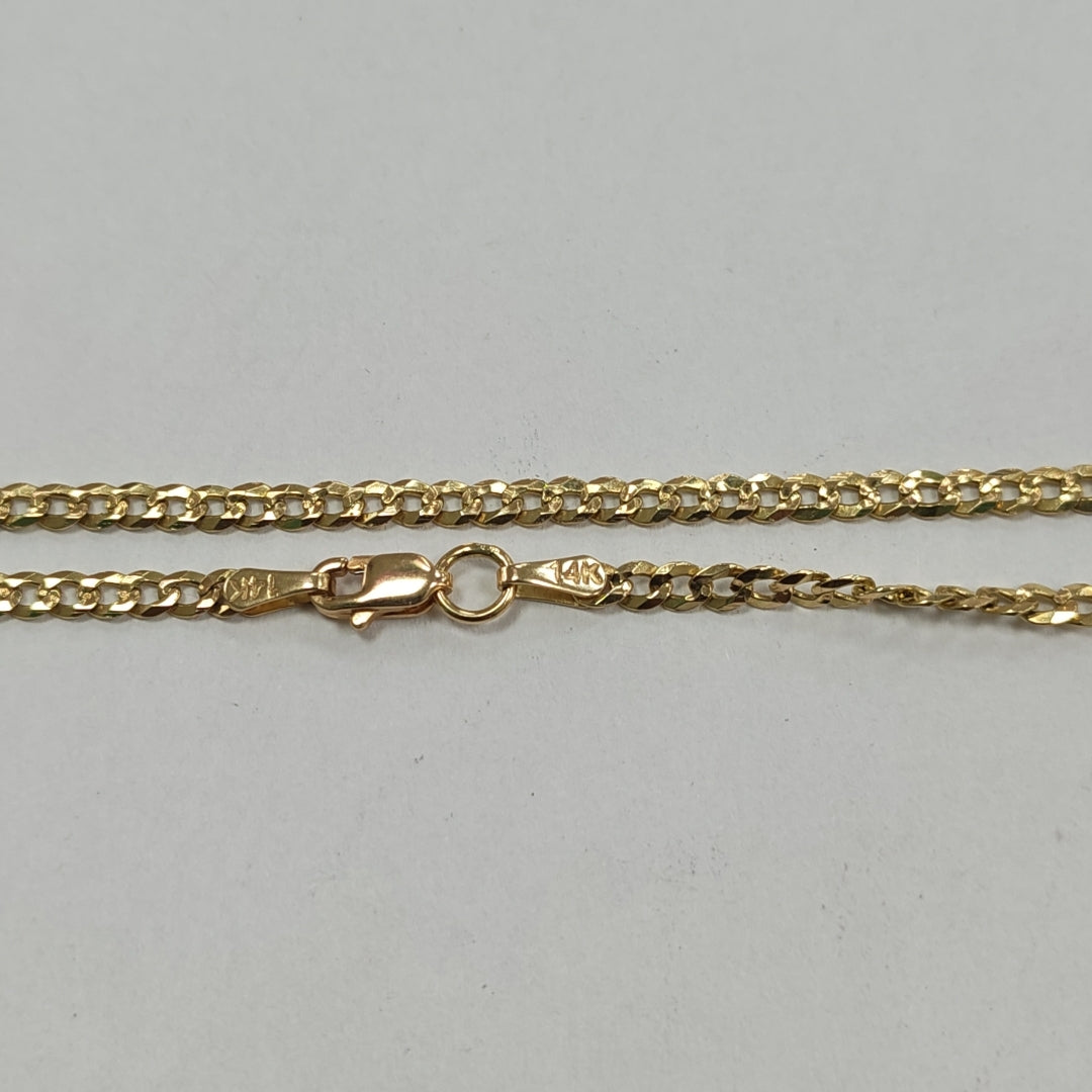CADENA ORO 14 K 7.9 GRMS (SEMINUEVO)