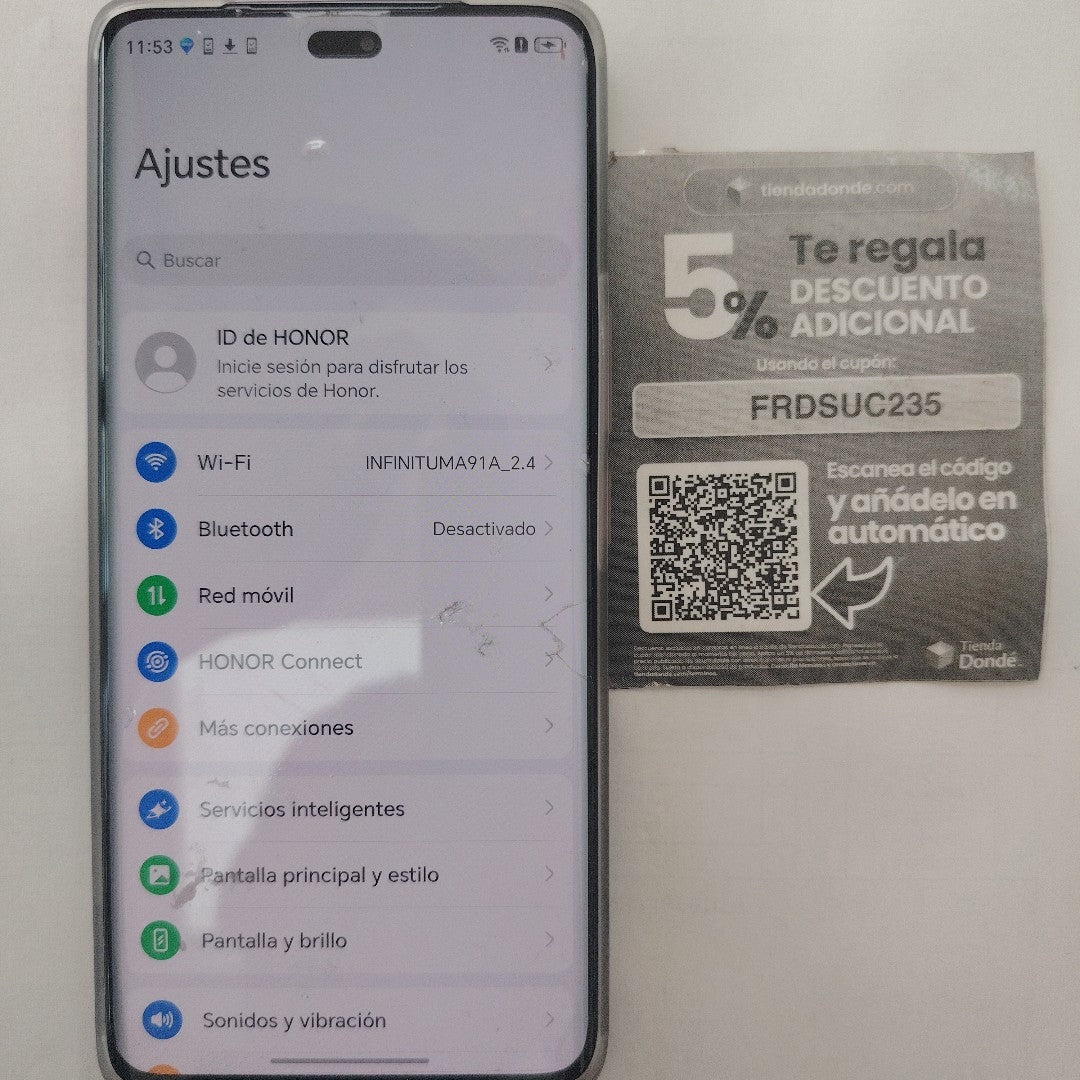CELULAR HONOR MAGIC 7 LITE BRP-NX3 (2025) 512 GB 8 GB RAM (SEMINUEVO)