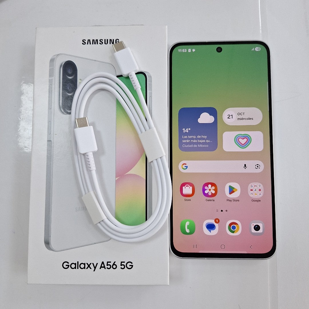 CELULAR SAMSUNG GALAXY A56 SM-A566E (2025) 256 GB 8 GB RAM (SEMINUEVO)