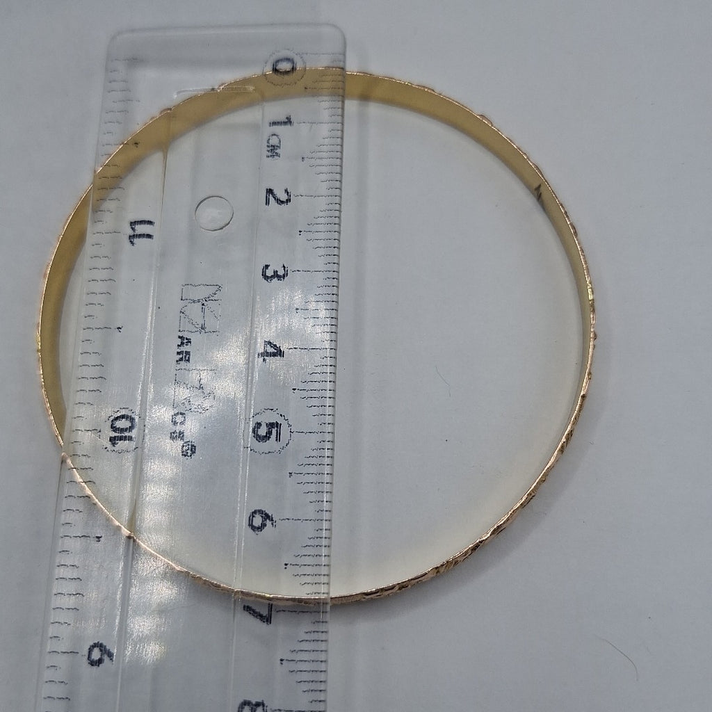 PULSERA RIGIDA ORO 10 K 9.8 GRMS (SEMINUEVO)